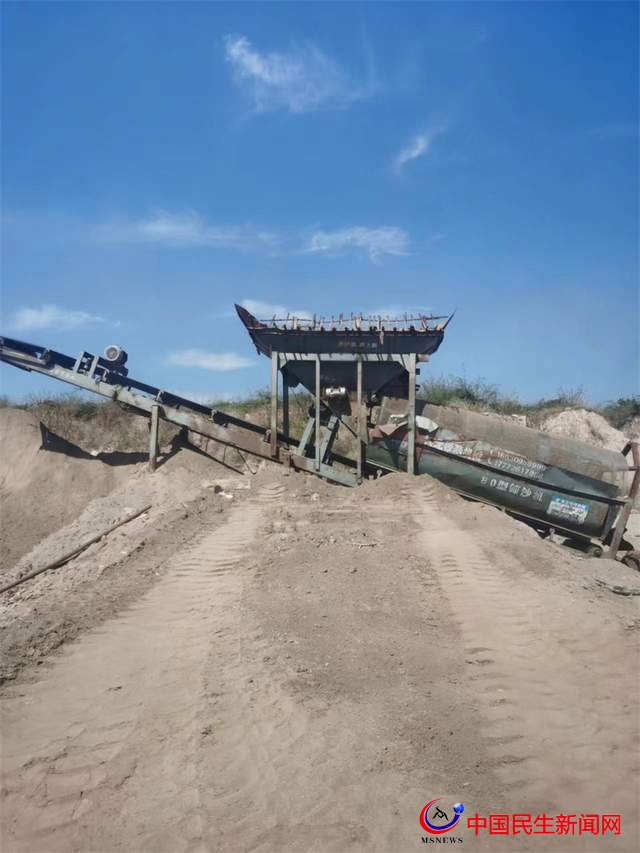 日照東港區(qū)南湖鎮(zhèn)一洗砂場(chǎng)嚴(yán)重破壞生態(tài)環(huán)境 政府工作人員稱沒義務(wù)告知情況